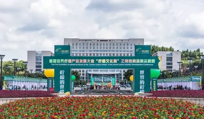 四川安岳县，世界柠檬发展大会的举办