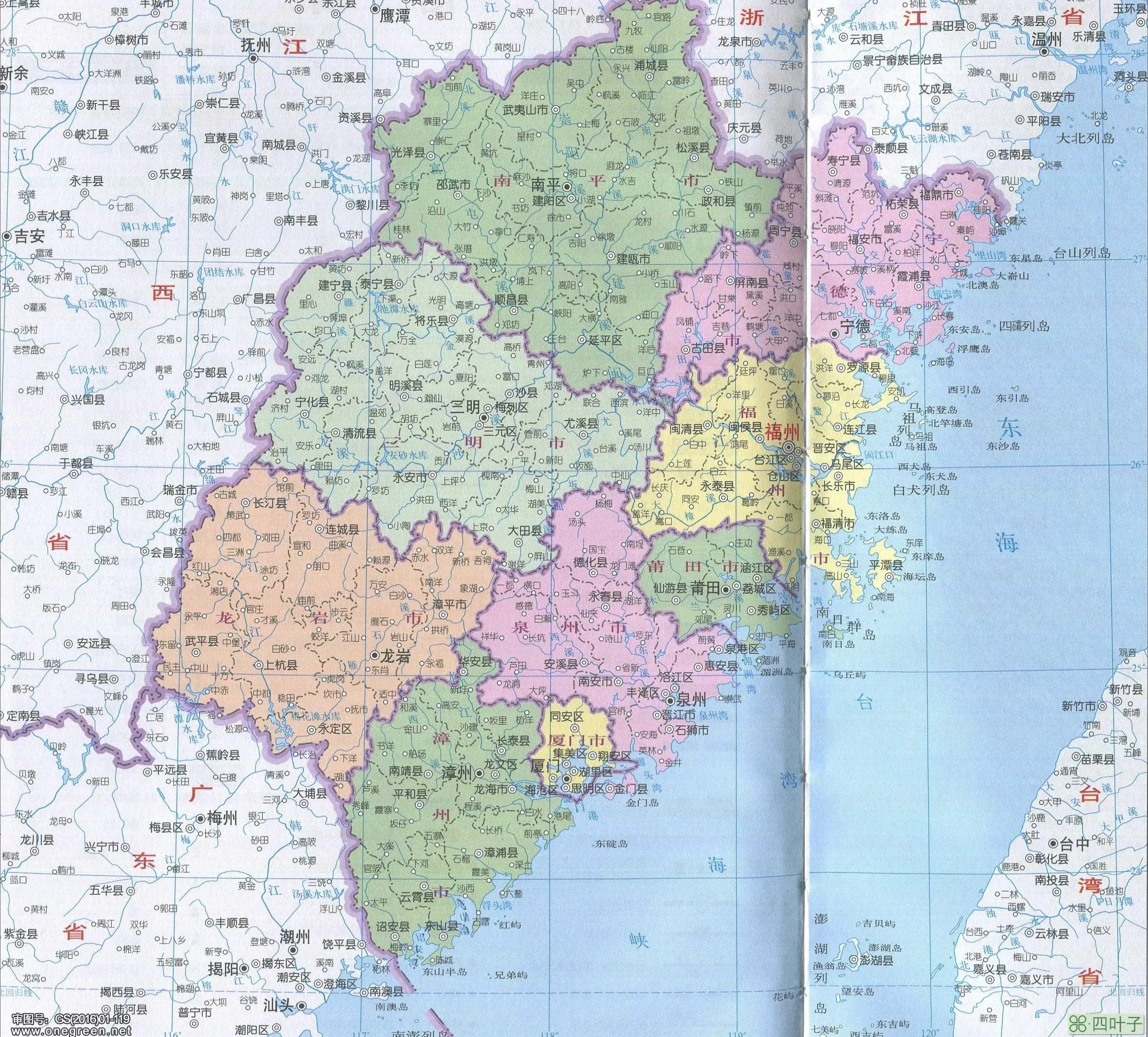 泉州市区地图(泉州城区区划图)