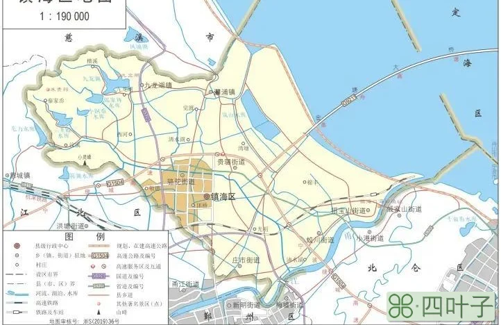 宁波北仑地图(宁波市北仑区地图全图高清版)