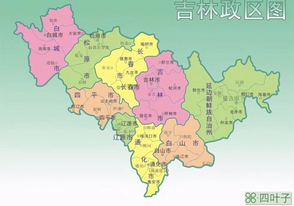 延边地图()
