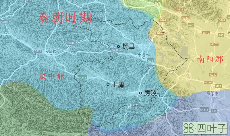 湖北十堰地图(十堰市高清地图)