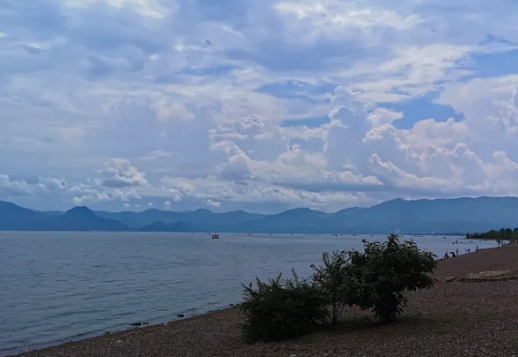 抚仙湖水底的水下古城