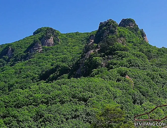 丹东景点:天桥沟黎明峰