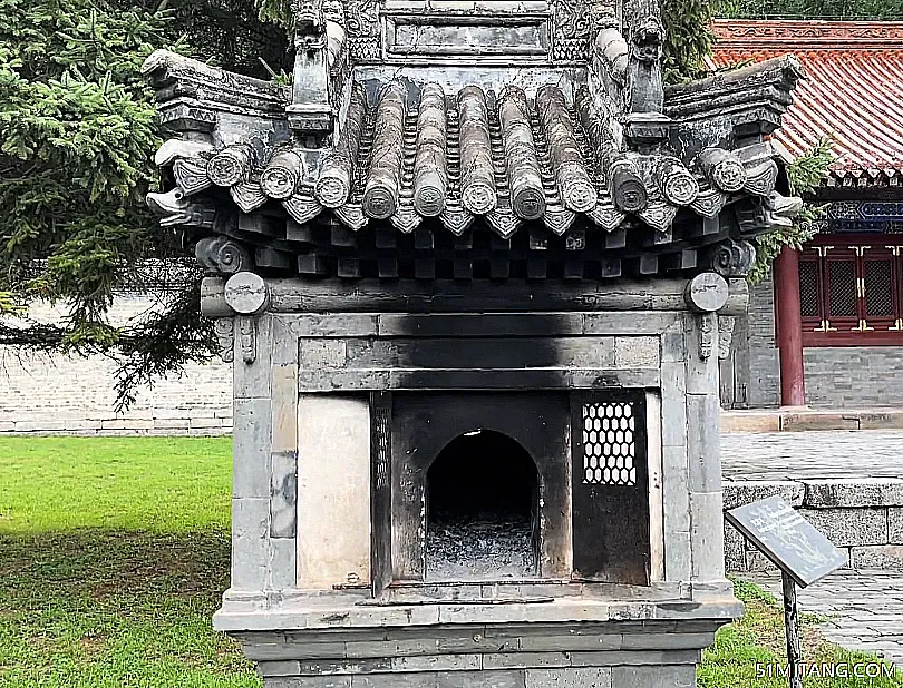 抚顺景点:清永陵焚锦亭