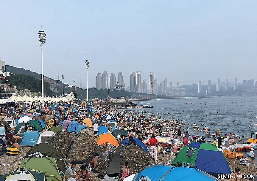大连景点:泊石湾海滨浴场