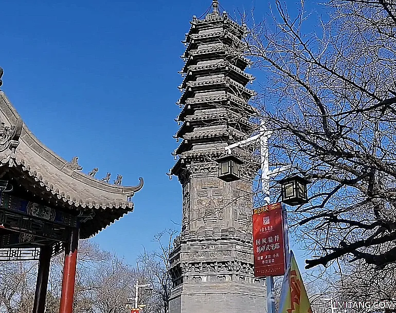 铁岭景点:龙首山驻跸塔