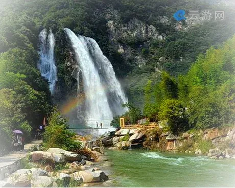 六安霍山大峡谷漂流景区