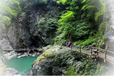 旺苍七里峡景区
