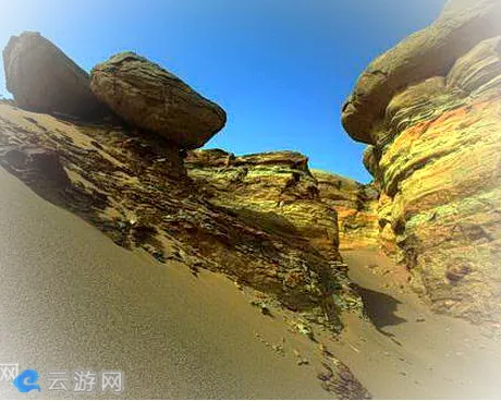 若羌县库木塔格大峡谷