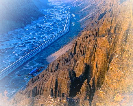克拉玛依独山子大峡谷