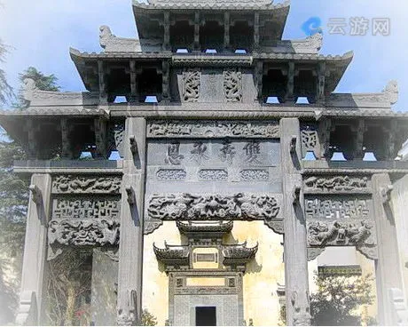 歙县徽商大宅院