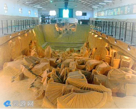 郑国车马坑景区