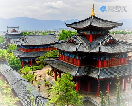 丽江木府景区