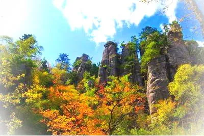 宝鸡通天河森林公园