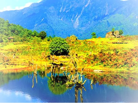 乐山峨边黑竹沟风景区