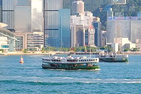 香港维多利亚港天星小轮
