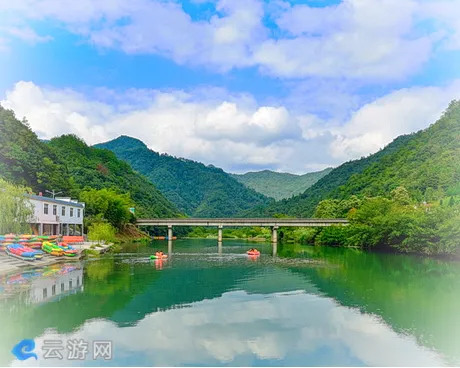 石台怪潭漂流景区