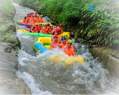 缙云天门坪漂流景区