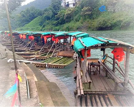 潮安凤溪竹筏漂流景区