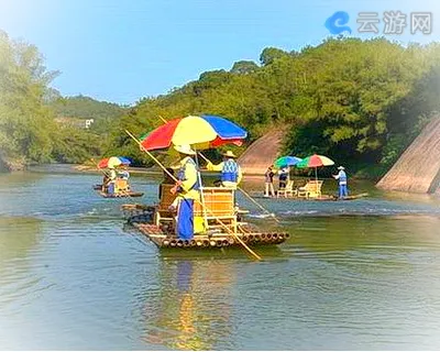 藤县思罗河漂流景区
