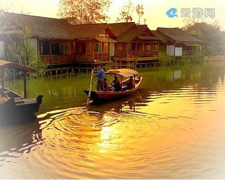 杭州西溪湿地周家村景区