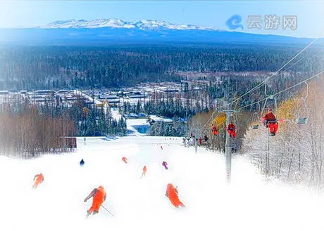 大连安波温泉滑雪场