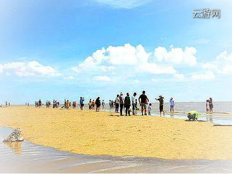 盐城东台条子泥海滨