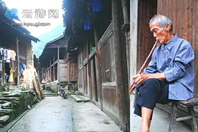安化洞市古镇老街