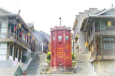 重庆边城洪安古镇