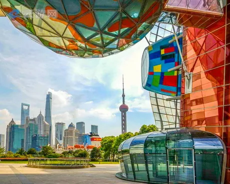 上海北外滩滨江绿地