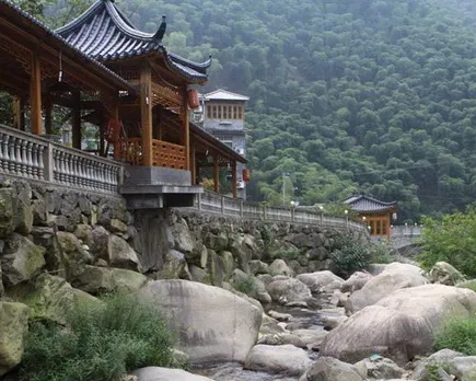 湖州安吉深溪大石浪景区