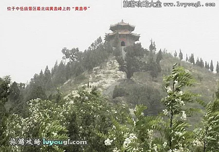 中岳庙黄盖峰