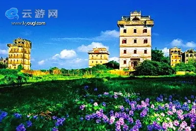 江门自力村碉楼群