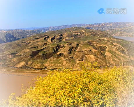 吕梁黄河石楼湾