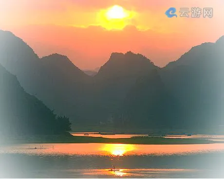 靖西渠洋湖景区