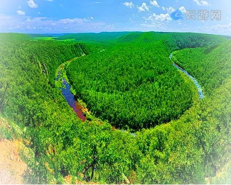 黑河锦河大峡谷景区