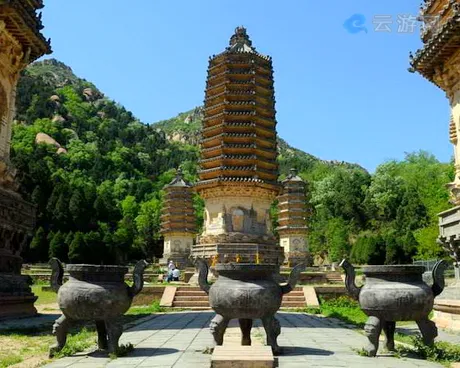 北京昌平银山塔林景区