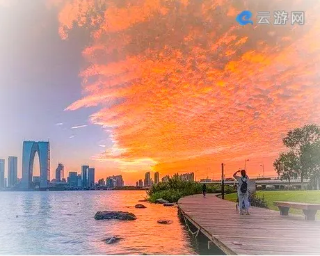 金鸡湖湖滨大道